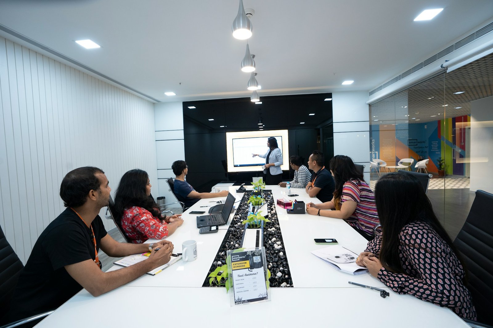 CIMS members in a leadership session