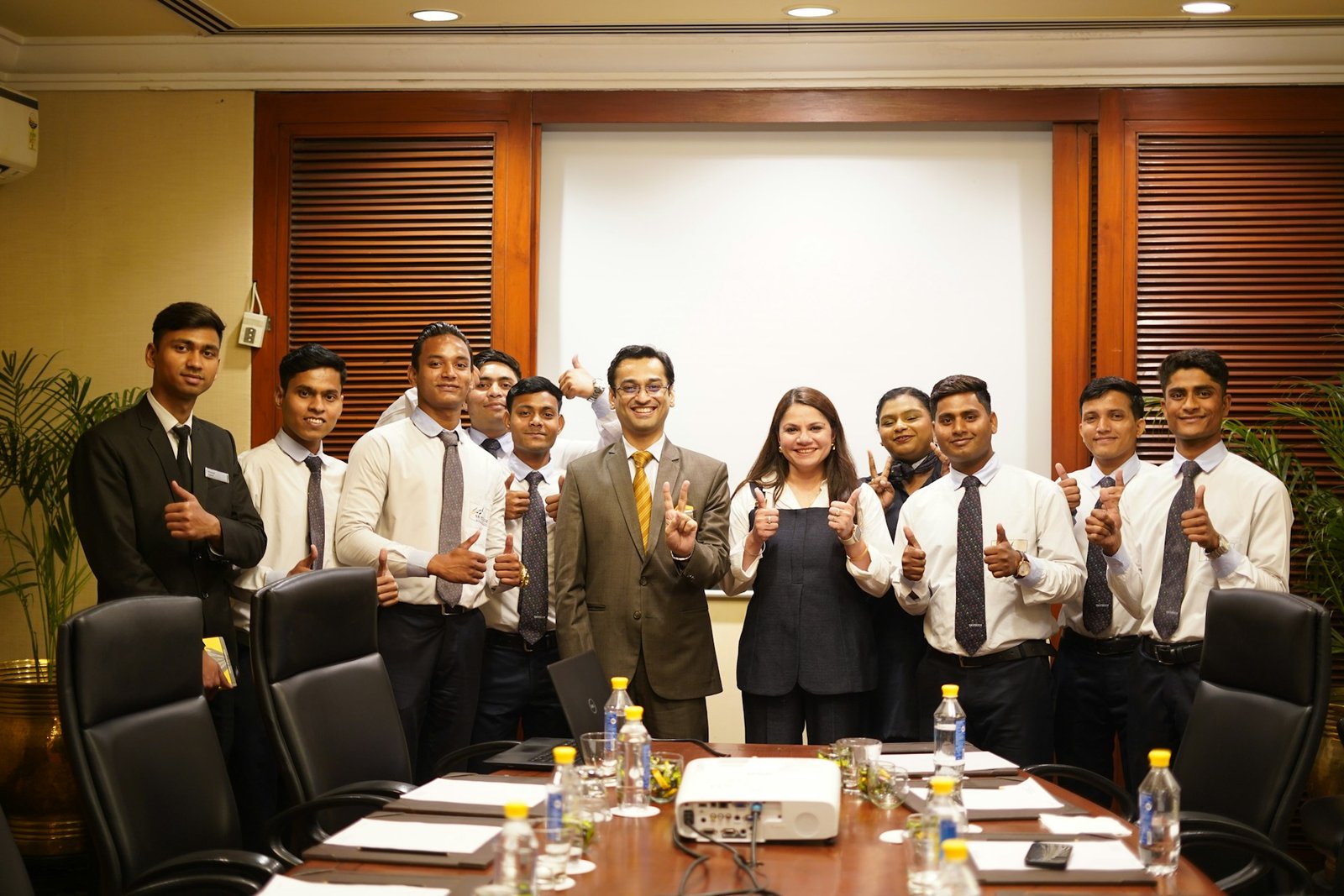 Chartered HR Manager leading a talent strategy discussion